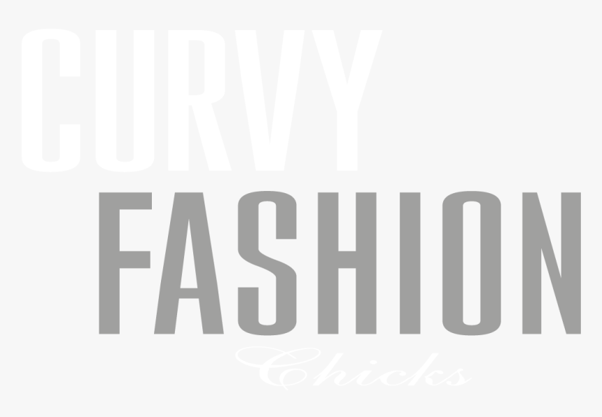 Curvy Fashion - Black-and-white, HD Png Download, Free Download