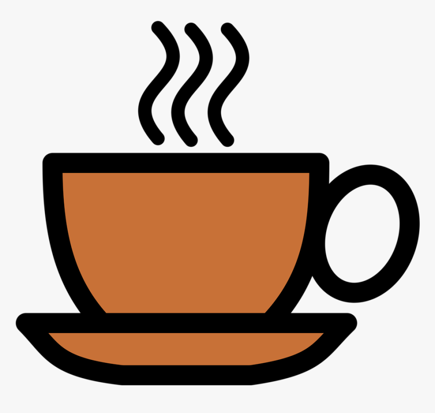 Hot Coffee Drawing At - Coffee Cup Logo Transparent Background, HD Png Download, Free Download