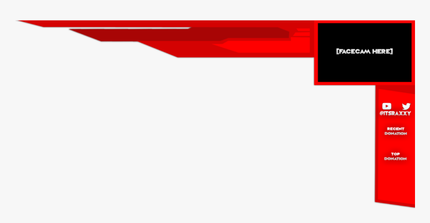 Jpg Library Download Transparent Twitch Red - Free Transparent Twitch Overlays Red, HD Png Download, Free Download