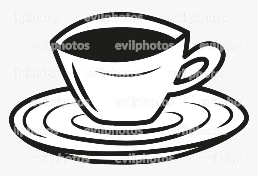 Coffe Drawing Vector And Stock Photo - Cup, HD Png Download, Free Download