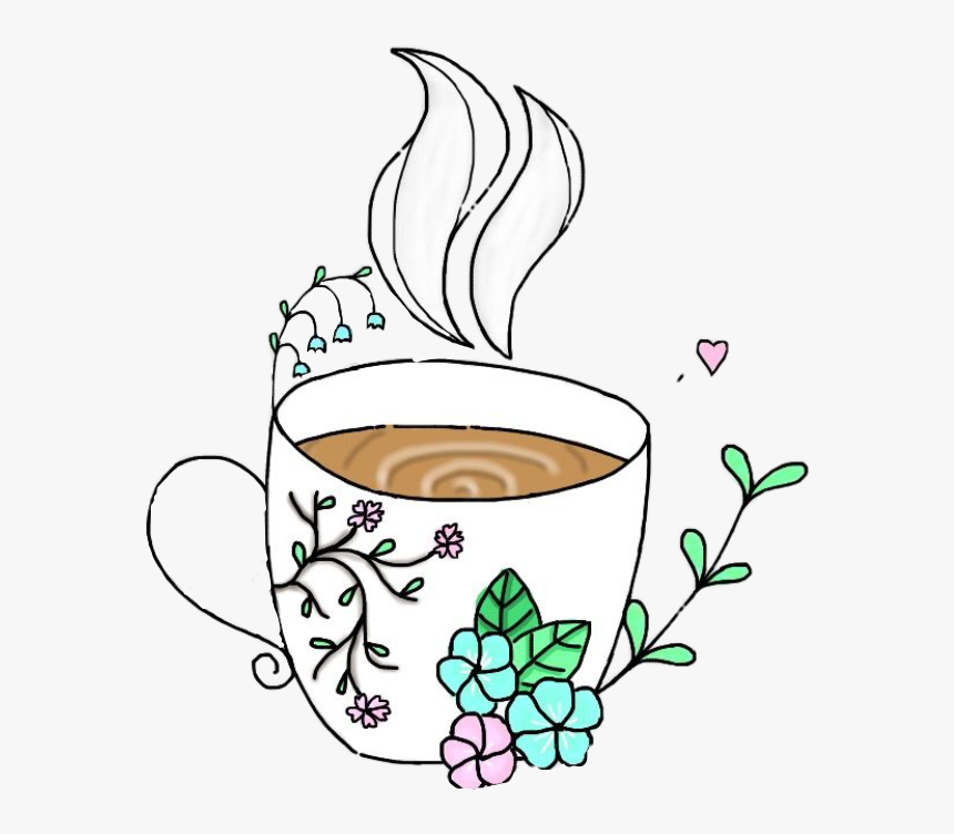 #coffee #coffeecup #nature #drawing #interesting #art, HD Png Download, Free Download