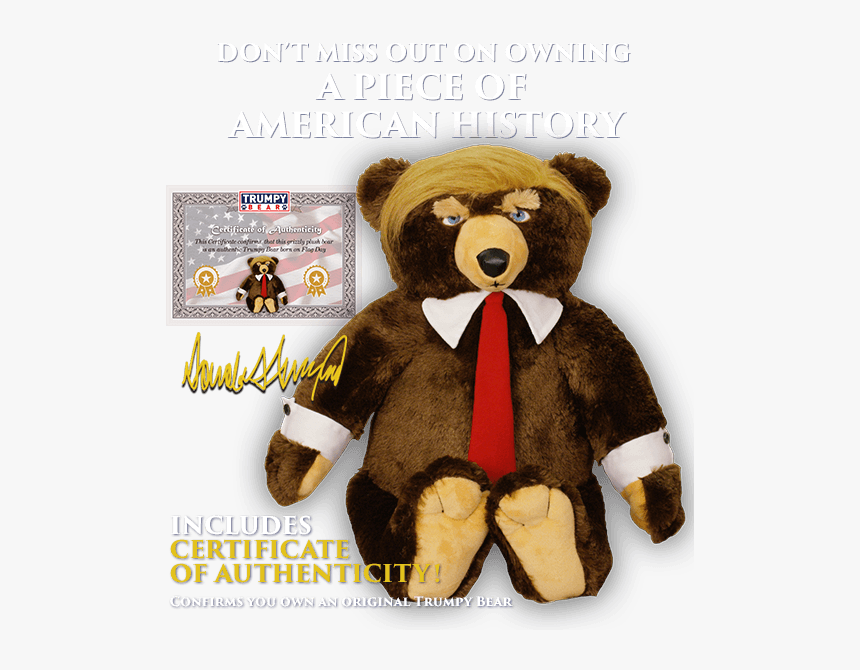 Donald Trump Bear, HD Png Download, Free Download