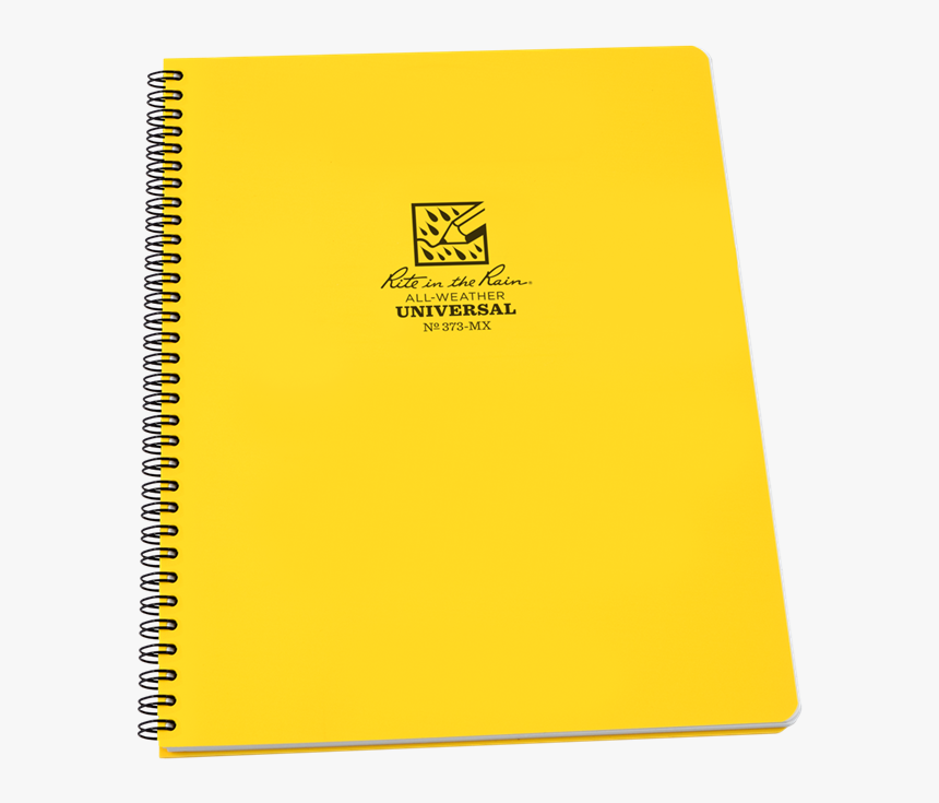 Rite In The Rain Maxi Side Spiral Yellow - Paper, HD Png Download, Free Download