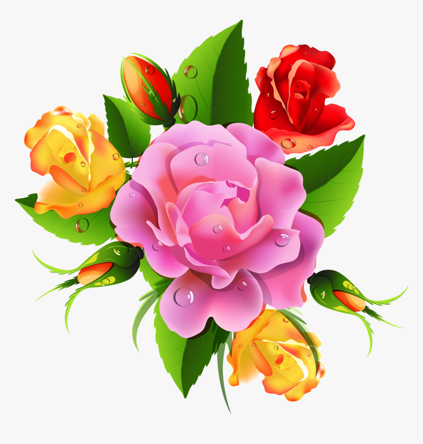 Cliparts De Lindas Flores - Happy Woman Day Gif, HD Png Download, Free Download