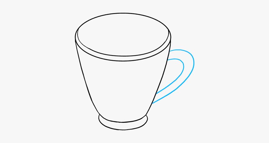 How To Draw Hot Chocolate - Cup, HD Png Download, Free Download