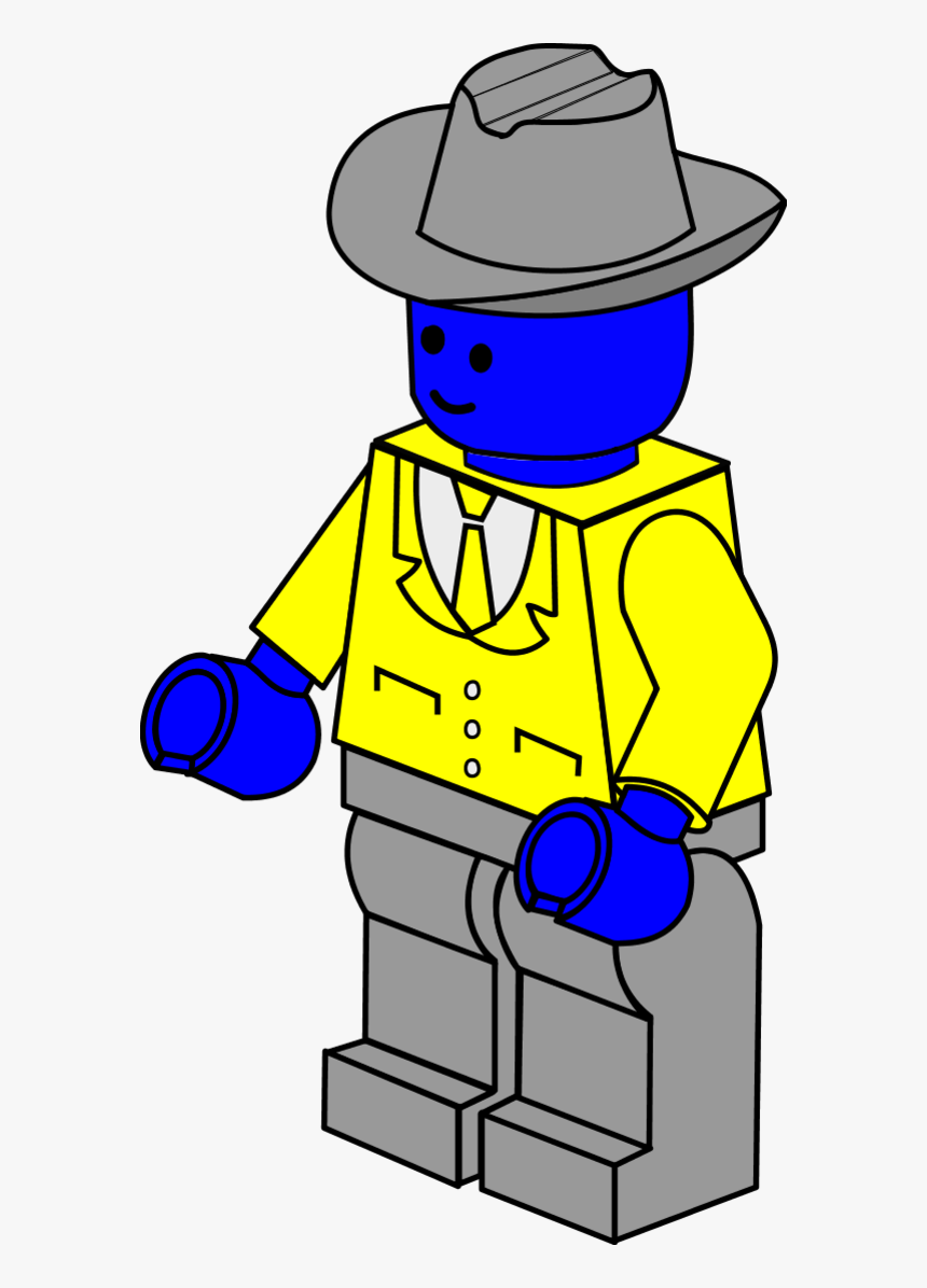 Business Man Lego Vector Clip Art - Lego Characters Vector Clip Art, HD Png Download, Free Download