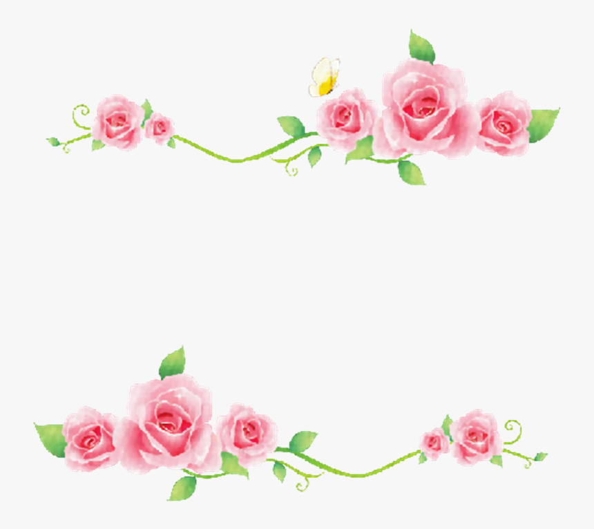 Wedding Invitation Flower Design Transparent Background, HD Png Download, Free Download