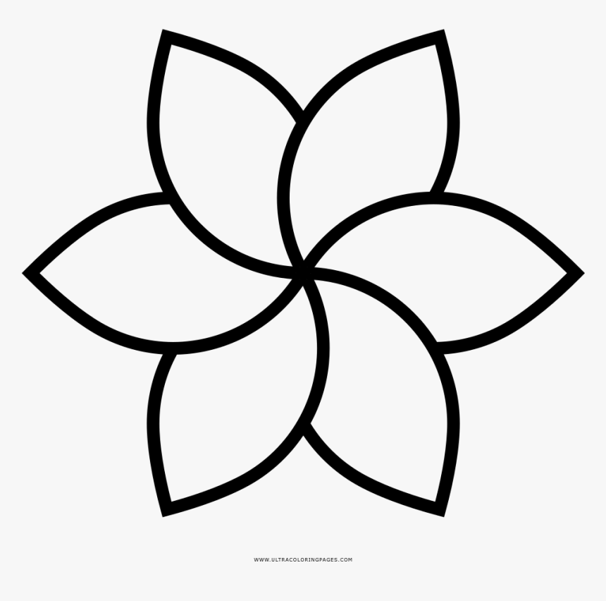 Flor Página Para Colorear - Vector Flower Icon Png, Transparent Png, Free Download