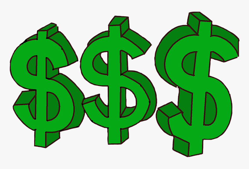 Transparent Green Dollar Signs Png - Money Tumblr Png, Png Download, Free Download