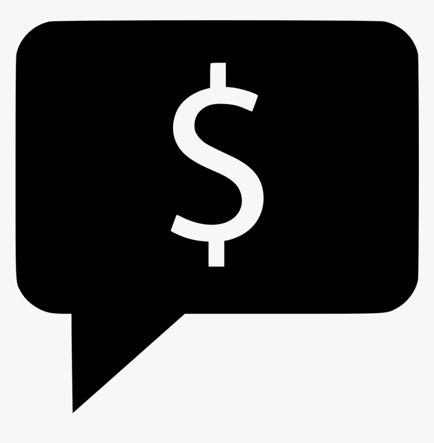 Dollar Sign Chat Bubble Comments - Real Estate Investment Trust Icon, HD Png Download, Free Download