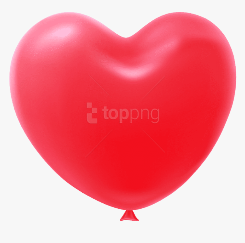 Heart Shape Png Images - Heart Shaped Balloon Clipart, Transparent Png, Free Download