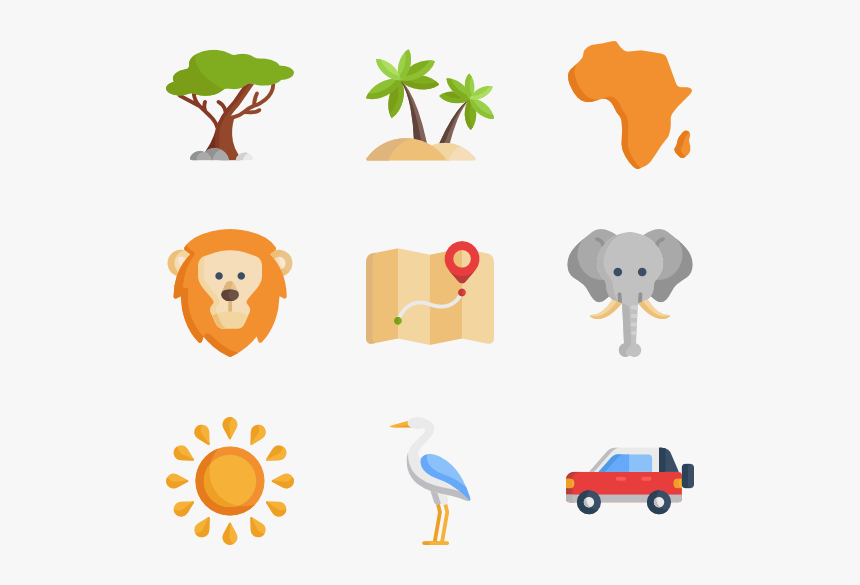 Africa Icon Packs, HD Png Download, Free Download
