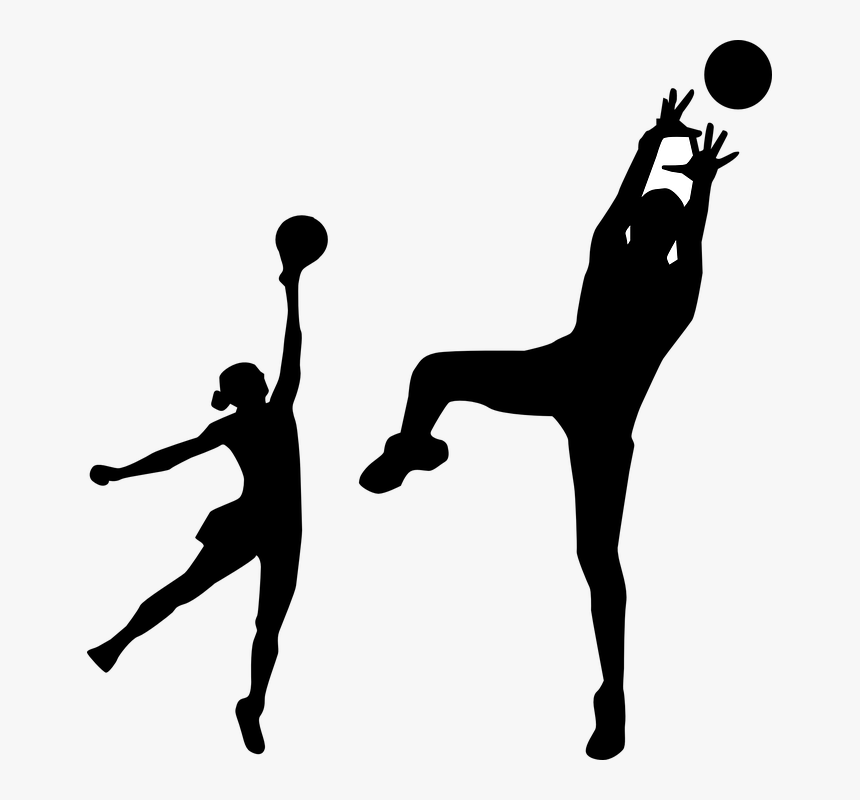 55 558103 Netball Clipart Hd Png Download 