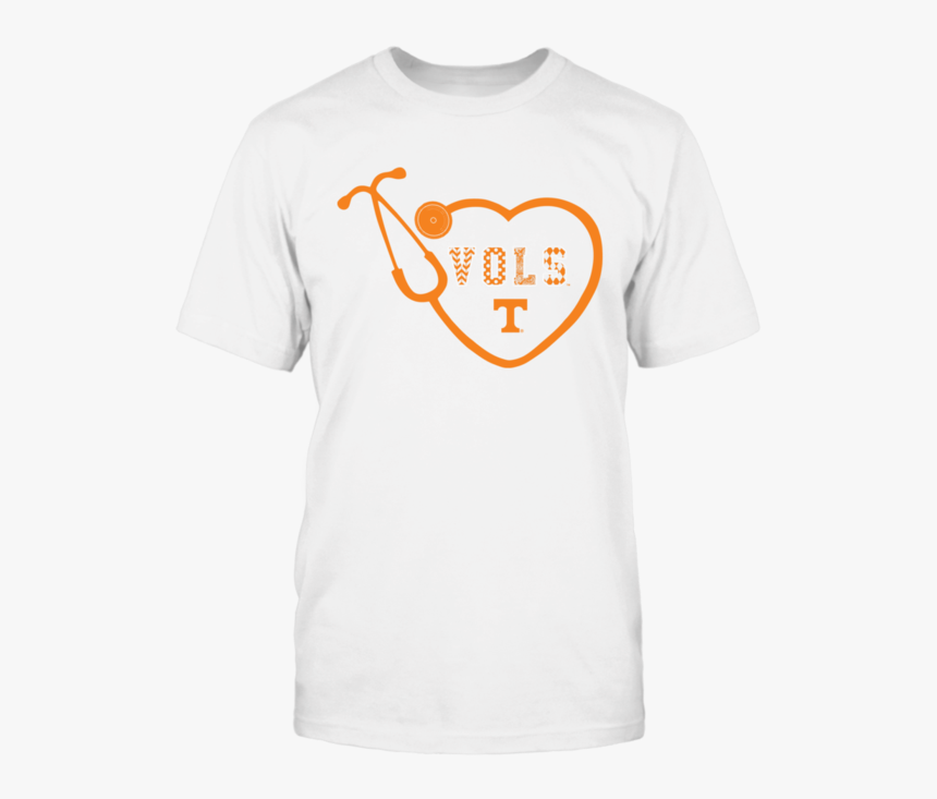 Heart Stethoscope Patterned Letters Tennessee Volunteers - She's A Good Girl Loves Her Mama Tee Shirt, HD Png Download, Free Download