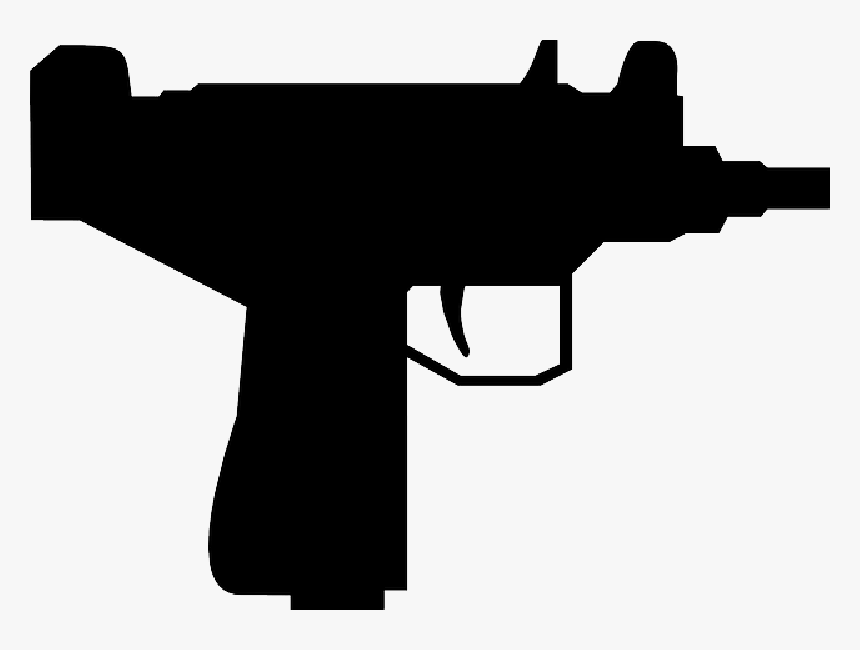 Transparent Cartoon Gun Png - Gun Silhouette, Png Download, Free Download