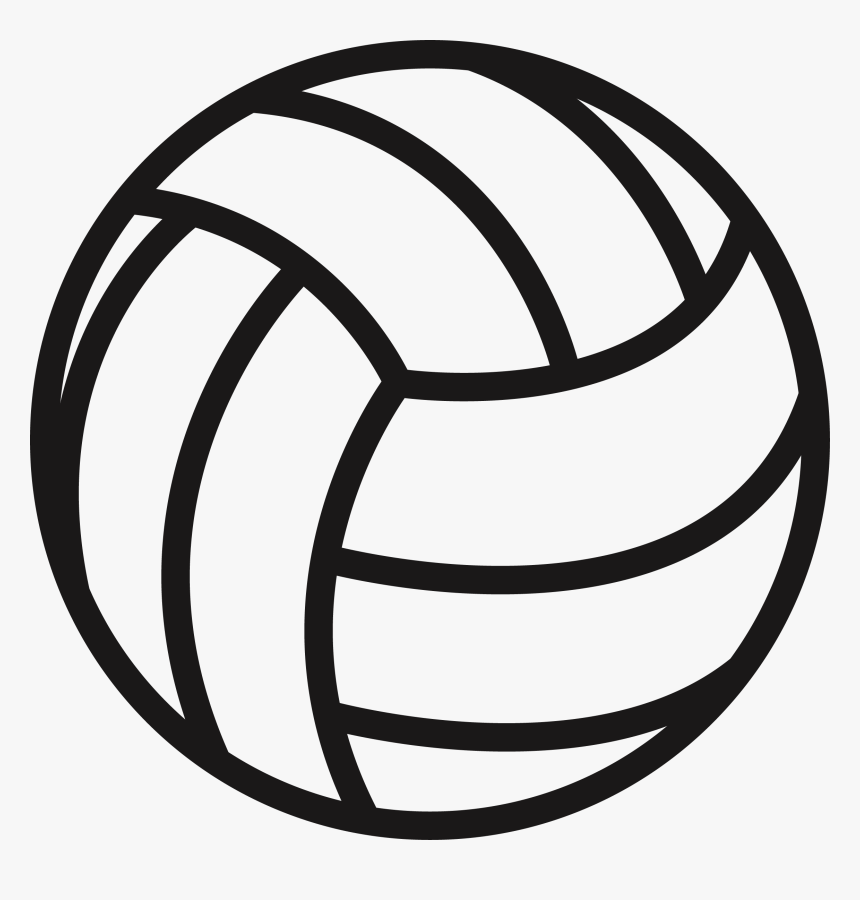 Clip Art Volleyball, HD Png Download kindpng