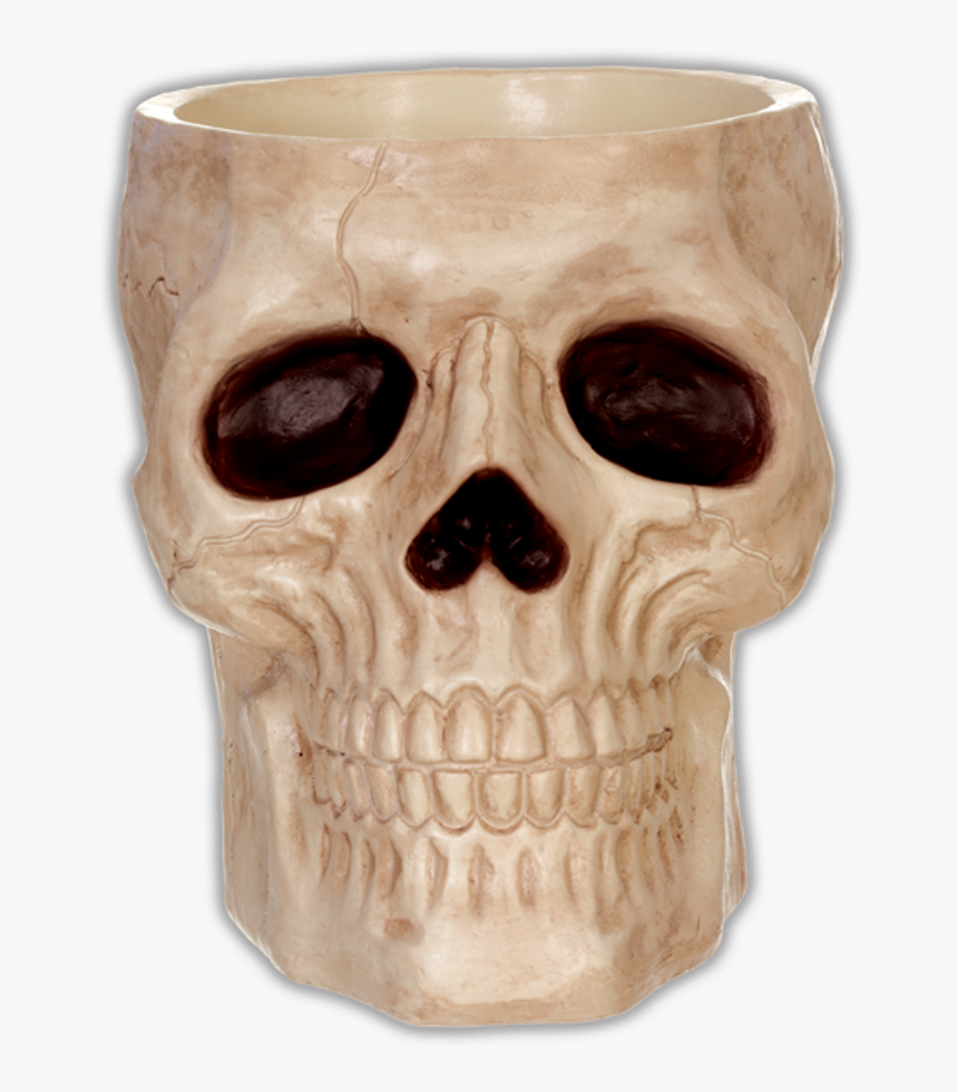 Skull 3d Candy Bowl Plastic Holder Skeleton Head Dish, HD Png Download, Free Download