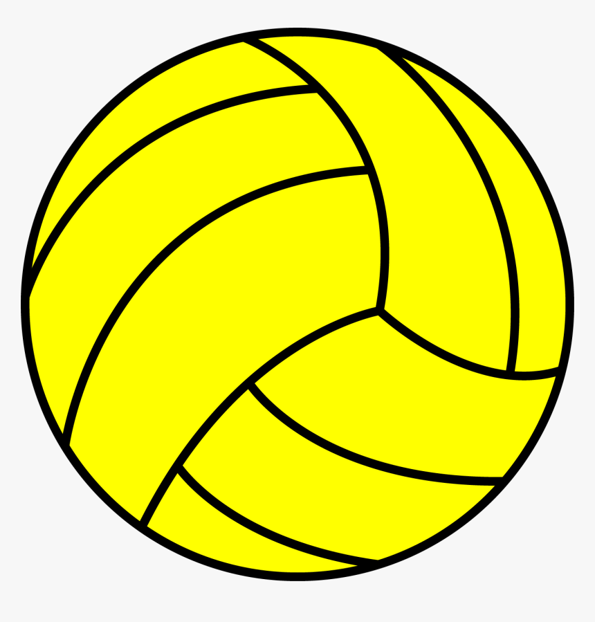 Transparent Volleyball Vector Png - Clip Art Water Polo Ball, Png Download, Free Download