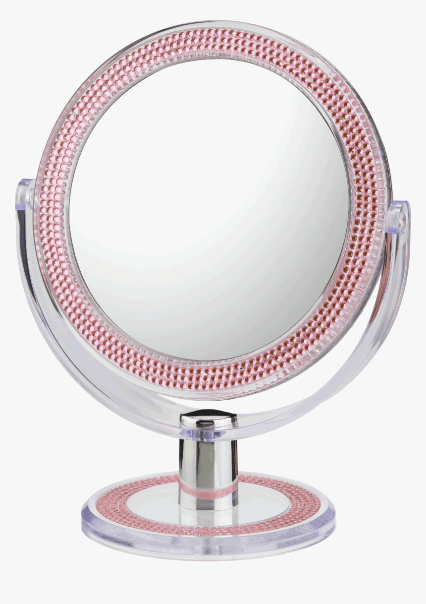 First Impressions Pink Bling 10x/1x Vanity Mirror - Circle, HD Png Download, Free Download