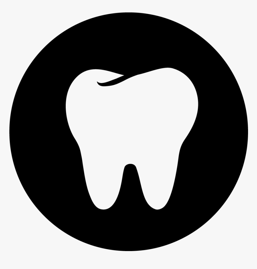 Round Tooth Logo - تويتر ابيض, HD Png Download, Free Download