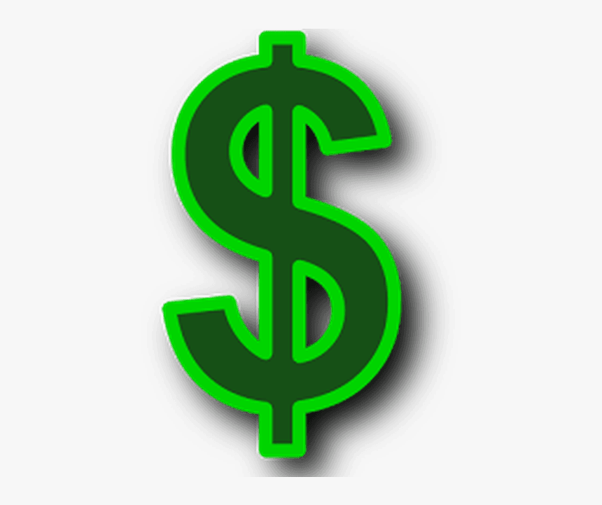 Dollar Sign Money Currency Symbol - Dollar Sign Icon, HD Png Download, Free Download