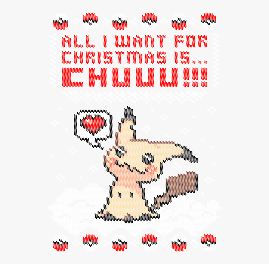 All I Want For Christmas Is Chu - Cartoon, HD Png Download, Free Download