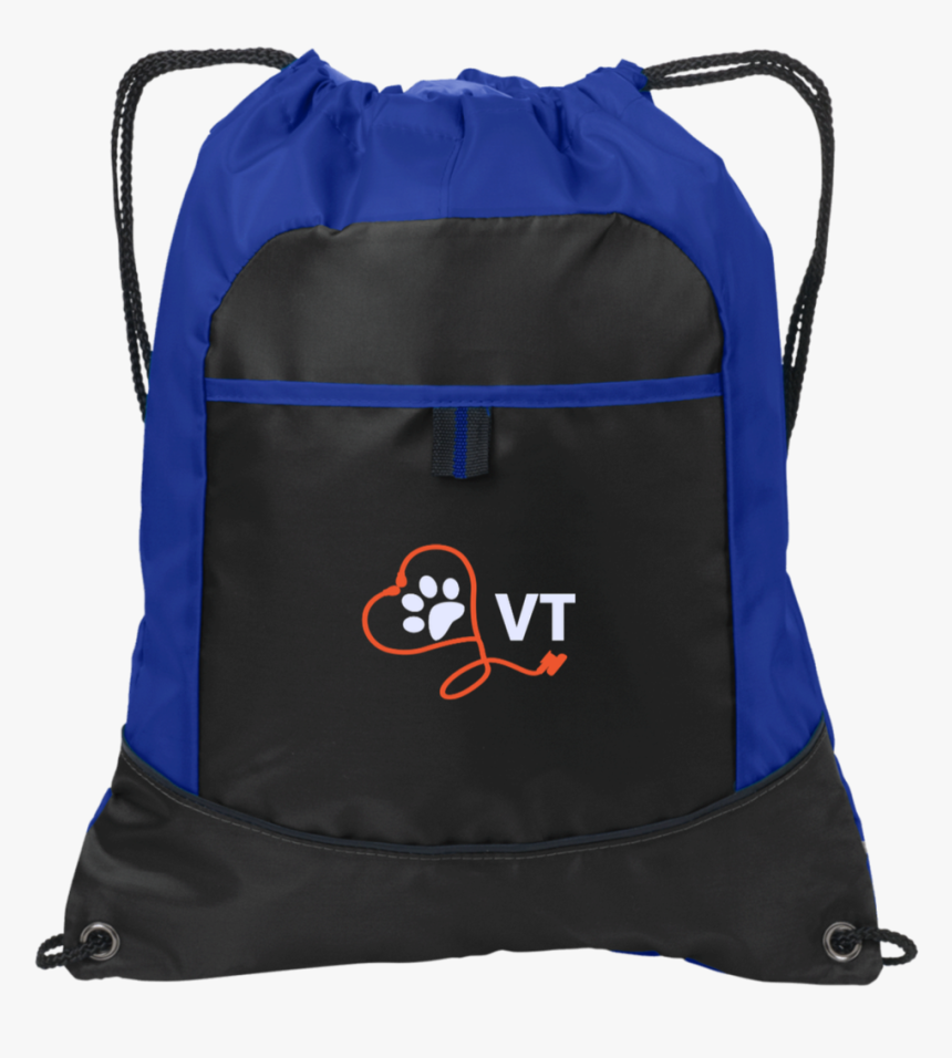 Veterinary Technician Vt Stethoscope Paw Heart Pocket - Backpack, HD Png Download, Free Download