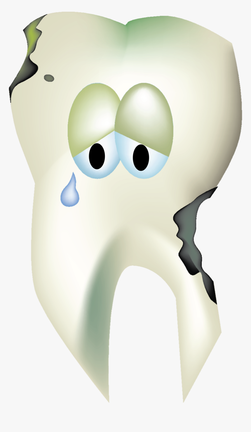 Clipart - Clipart Sad Tooth Png, Transparent Png, Free Download