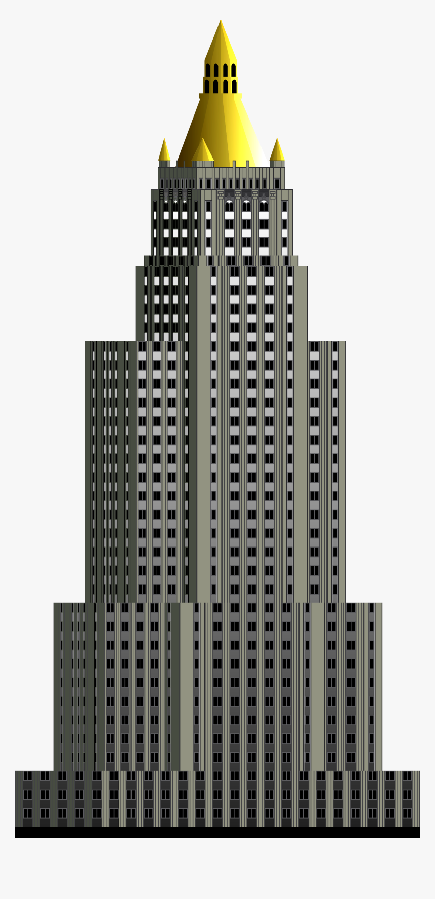Transparent New York Buildings Png - Ge Building, Png Download, Free Download