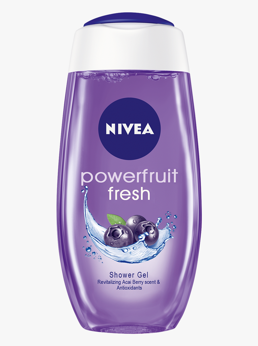 Nivea Fresh Powerfruit Shower Gel, HD Png Download, Free Download