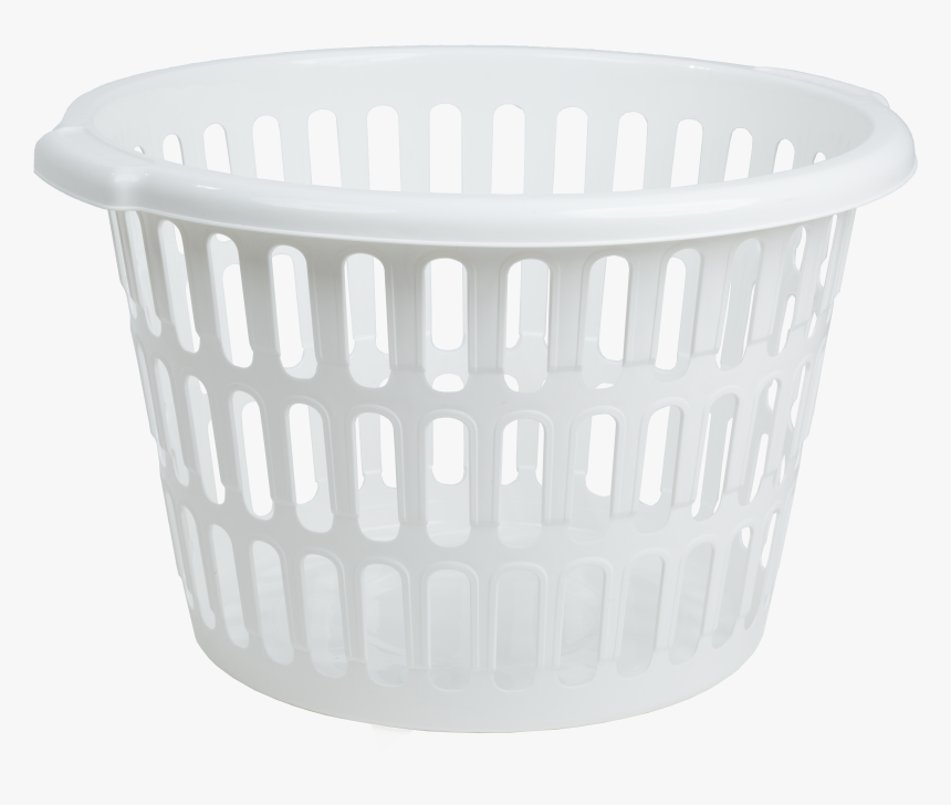 Everyday D538 Round Laundry Basket White Recycled - Laundry Basket, HD Png Download, Free Download