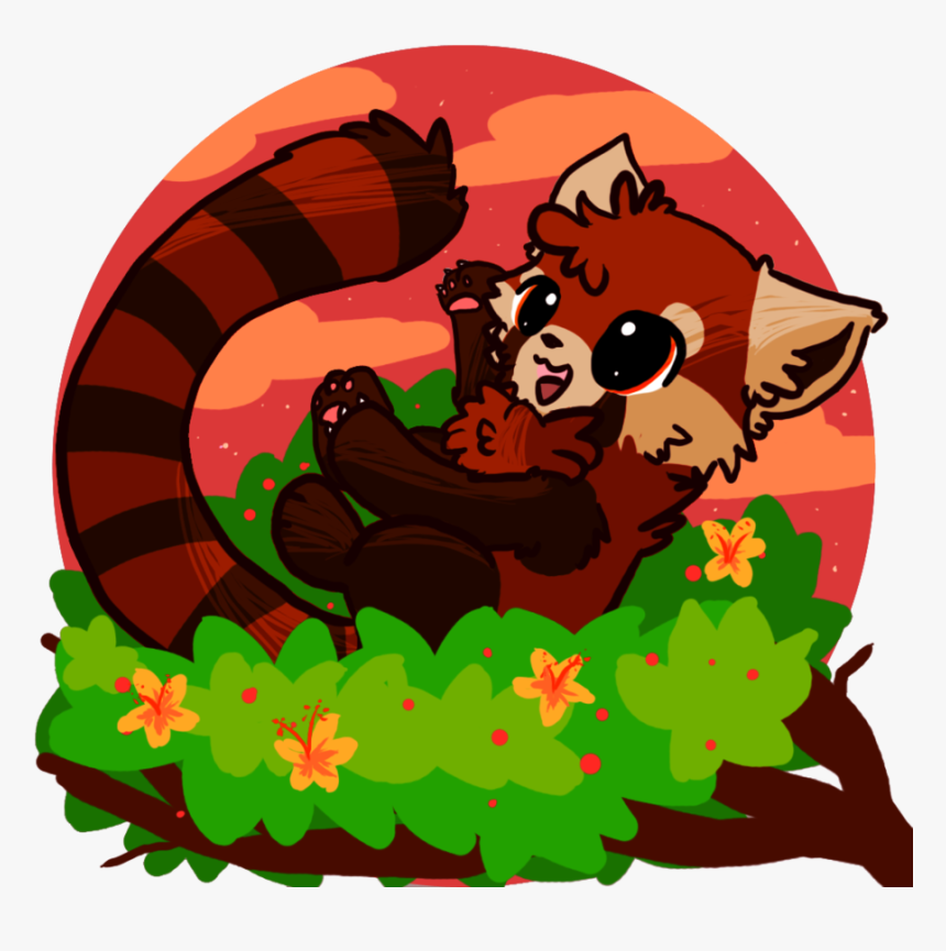 Drawn Red Panda Wallpaper - Red Panda Easy To Draw Adorable, HD Png Download, Free Download