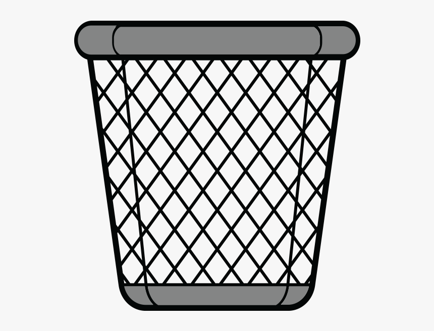 Wastebasket - Waste Paper Basket Clipart, HD Png Download, Free Download