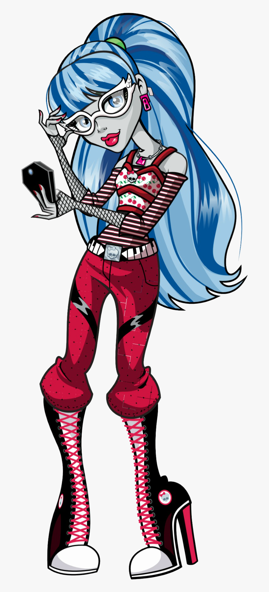 Ghoulia Yelps Monster High Artwork, HD Png Download, Free Download