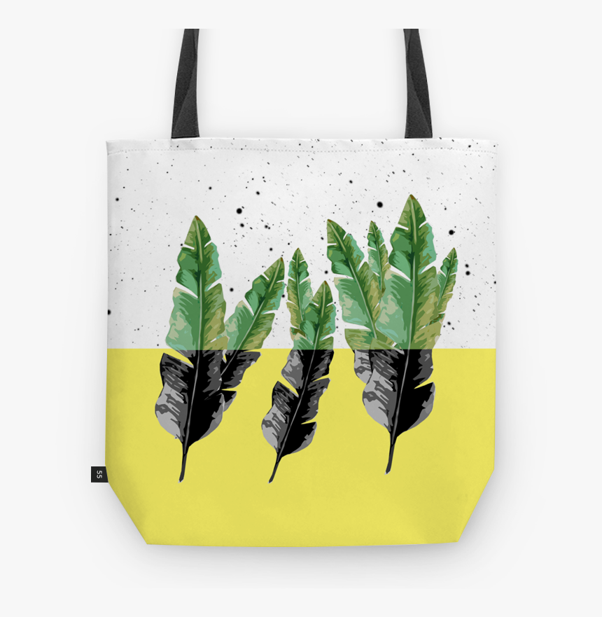 Bolsa Banana Leaves De Gal Pop Designna - Banana Leaf, HD Png Download, Free Download