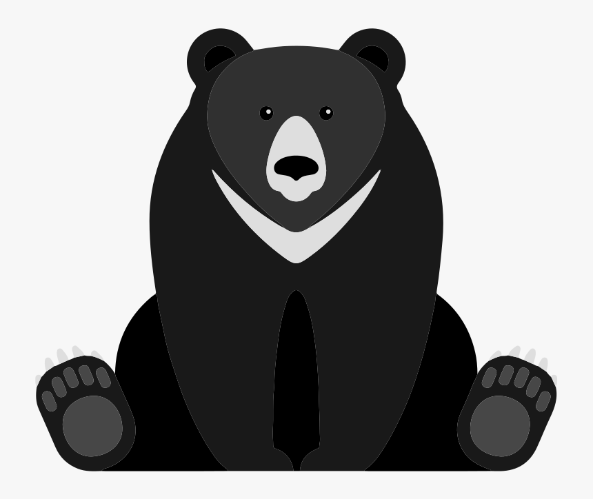 Black Bear Icon, HD Png Download, Free Download