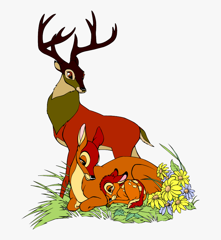 Bambi Clipart Bambi Disney - Bambi Parents, HD Png Download, Free Download