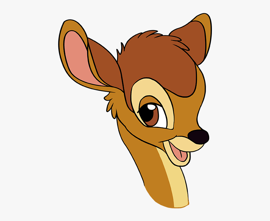 How To Draw Bambi - Bambi Easy Drawing, HD Png Download, Free Download