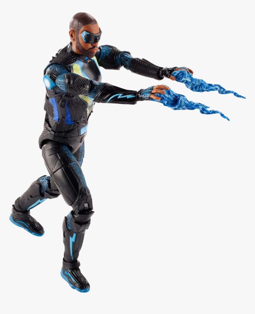 Black Lightning Dc Multiverse 6” Action Figure - Dc Multiverse Black Lightning, HD Png Download, Free Download