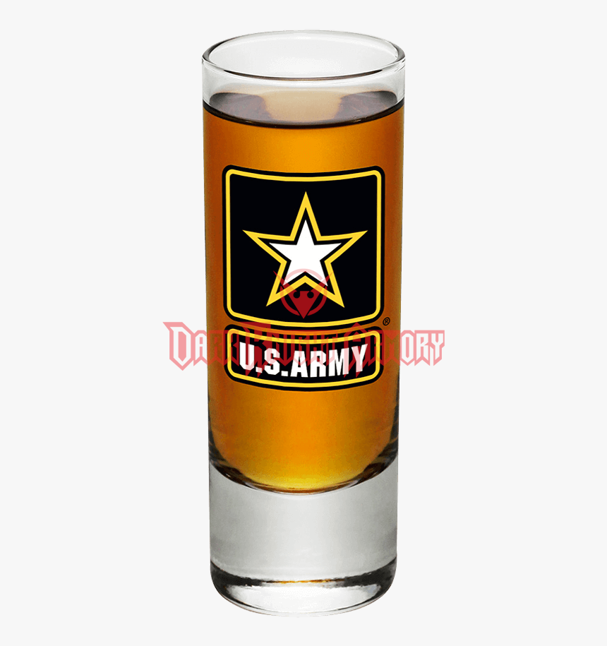 Army Star Logo Shooter Glass - Transparent Us Army Logo, HD Png Download, Free Download