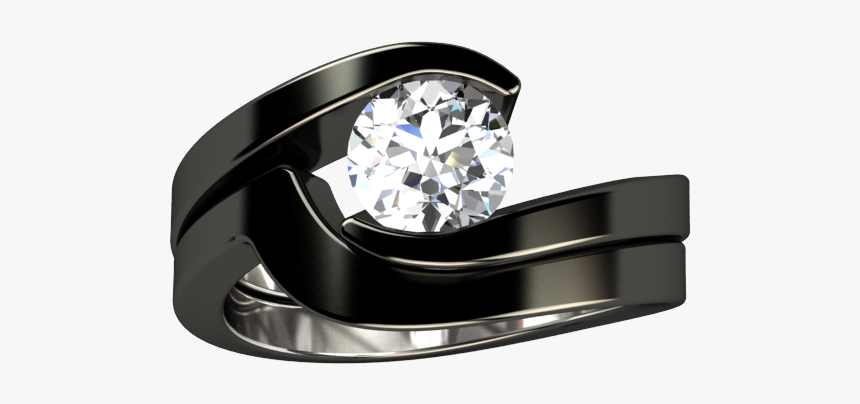 Titanium Engagement Ring, HD Png Download, Free Download
