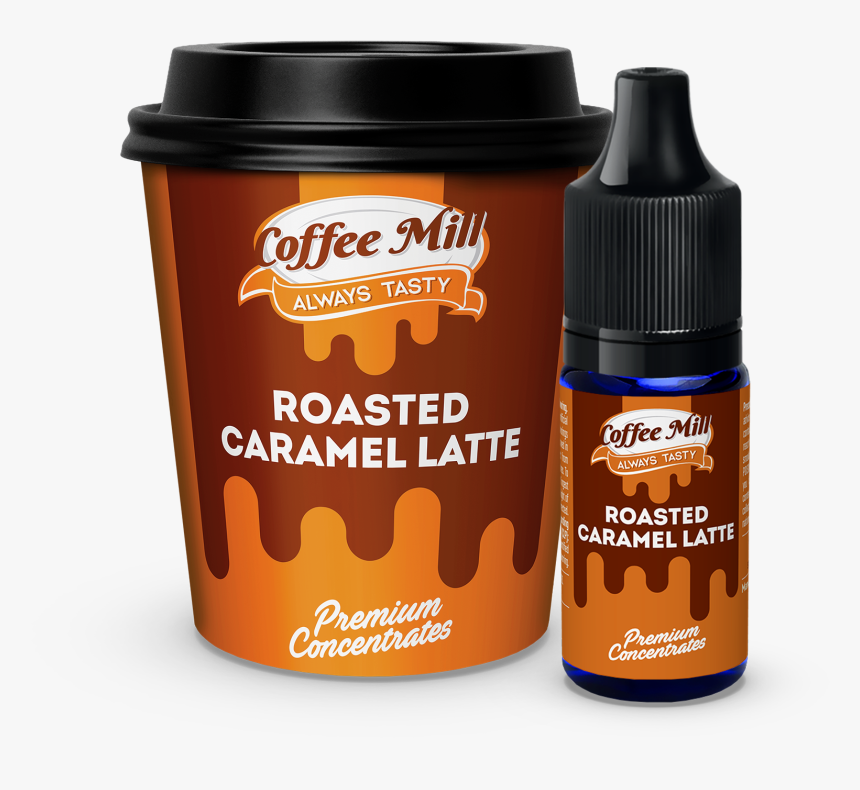 Transparent Coffee Smoke Png - Coffee Mill Roasted Caramel Latte, Png Download, Free Download