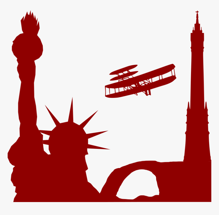 Statue Of Liberty Png Silhouette, Transparent Png, Free Download