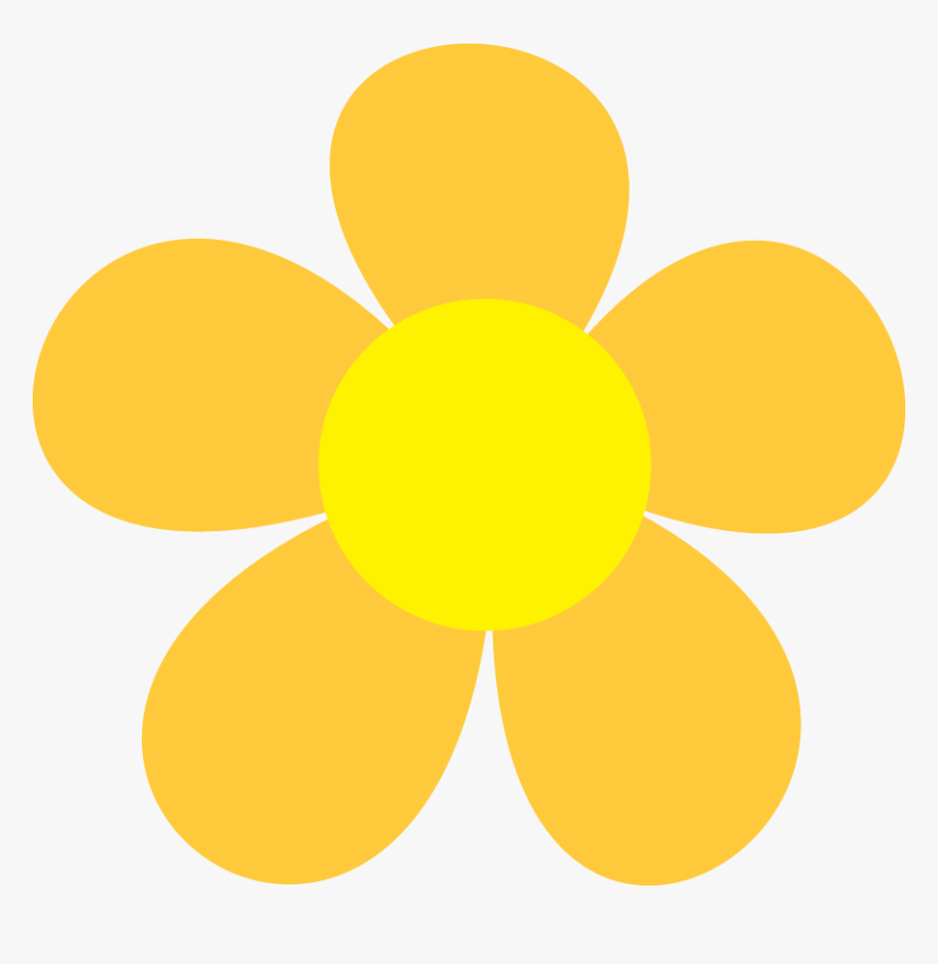 Imagenes De Flores Amarillas Animadas Clipart , Png - Dibujo Flor Amarilla  Png, Transparent Png - kindpng