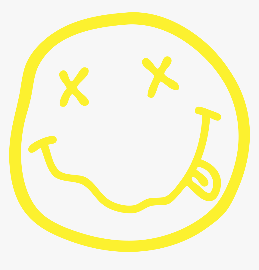 Nirvana Smiley Face Png - Nirvana Logo, Transparent Png, Free Download