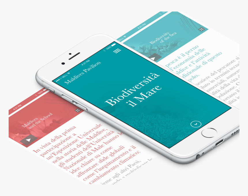 Expo Maldives 2015 Web Design Visual Design Mobile - Mobile On Table Png, Transparent Png, Free Download