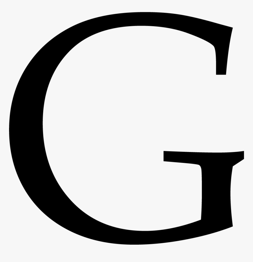 Letter G Png - Calligraphy Letter G Png, Transparent Png, Free Download