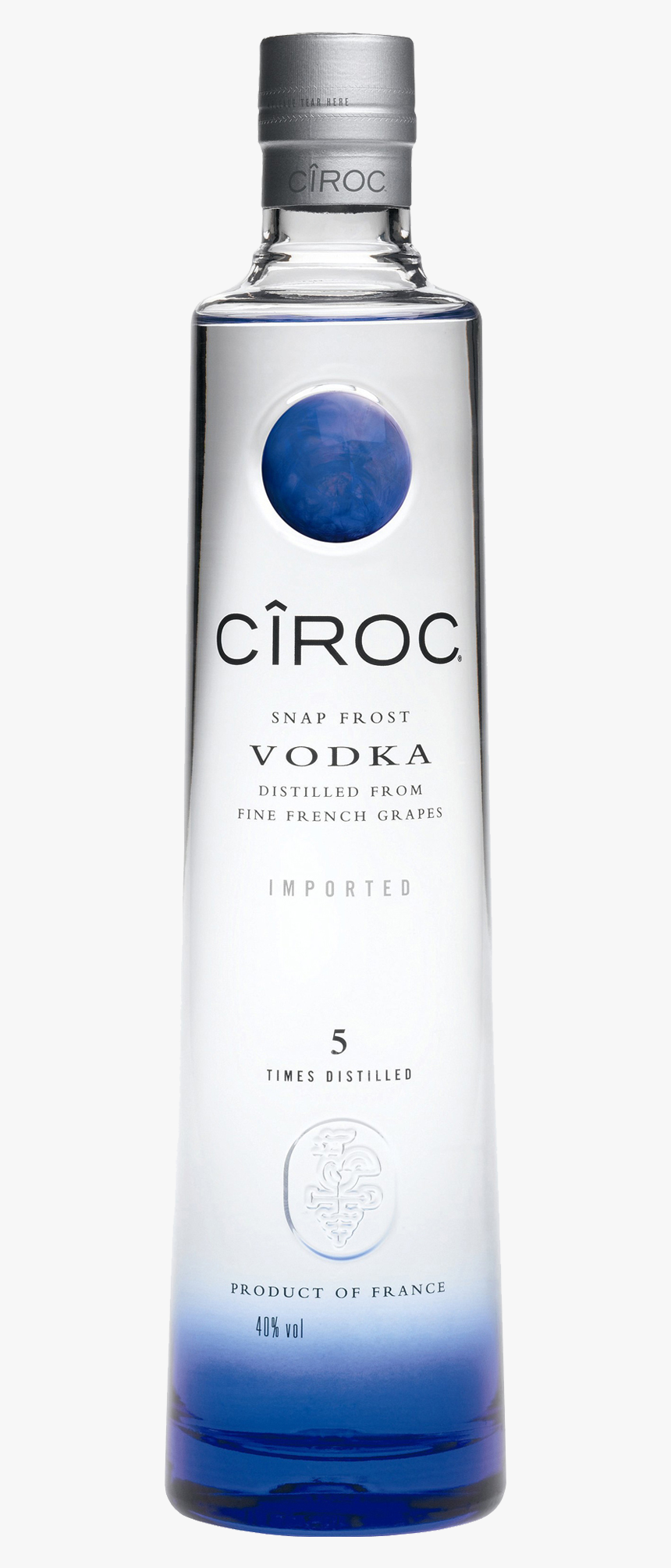Whiskey Vector Bottle Ciroc - Ciroc Png, Transparent Png, Free Download