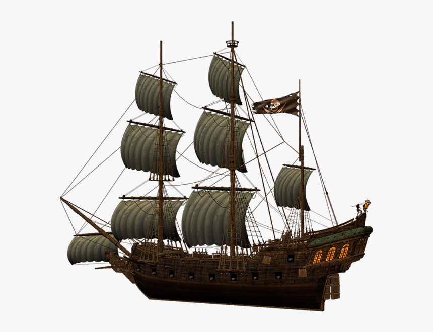 Barco Pirata Real Png, Transparent Png, Free Download