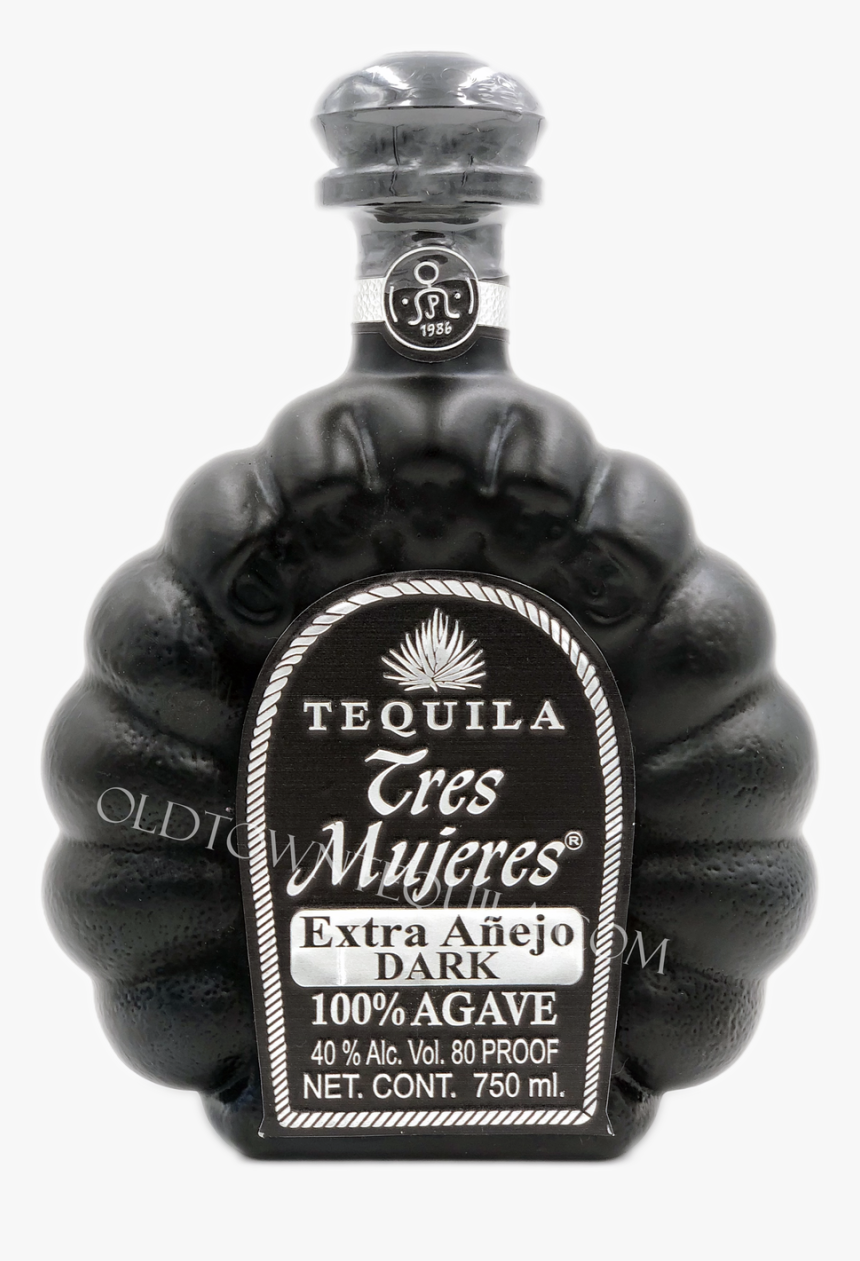 Tres Mujeres Extra Anejo Dark Tequila - Tequila Tres Mujeres, HD Png Download, Free Download